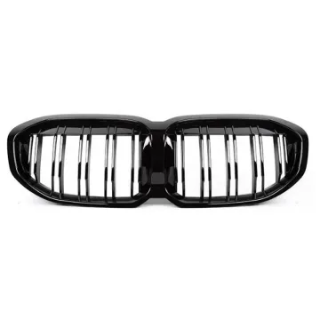 Glossy Black Carbon Look 1 Slat Grille for BMW 1 Series 2020-2021 F40