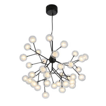Nordic Ceiling Lights Bubble glass ball branch multi heads pendant light Manufactory