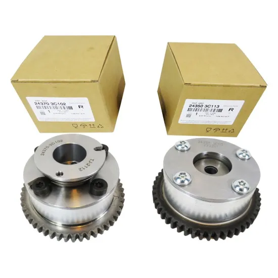 OEM Wholesale Auto Parts: Timing Gear Set for Camshaft, Part Numbers 24350-3c113 & 24370-3c102