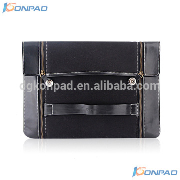 New fashion 13 inch leather laptop sleeve for ipad pro
