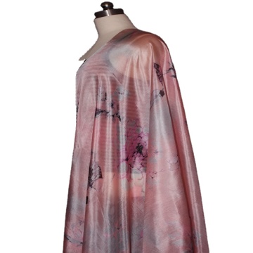 Free Shipping Printed Silk Pajama Fabric 5mm