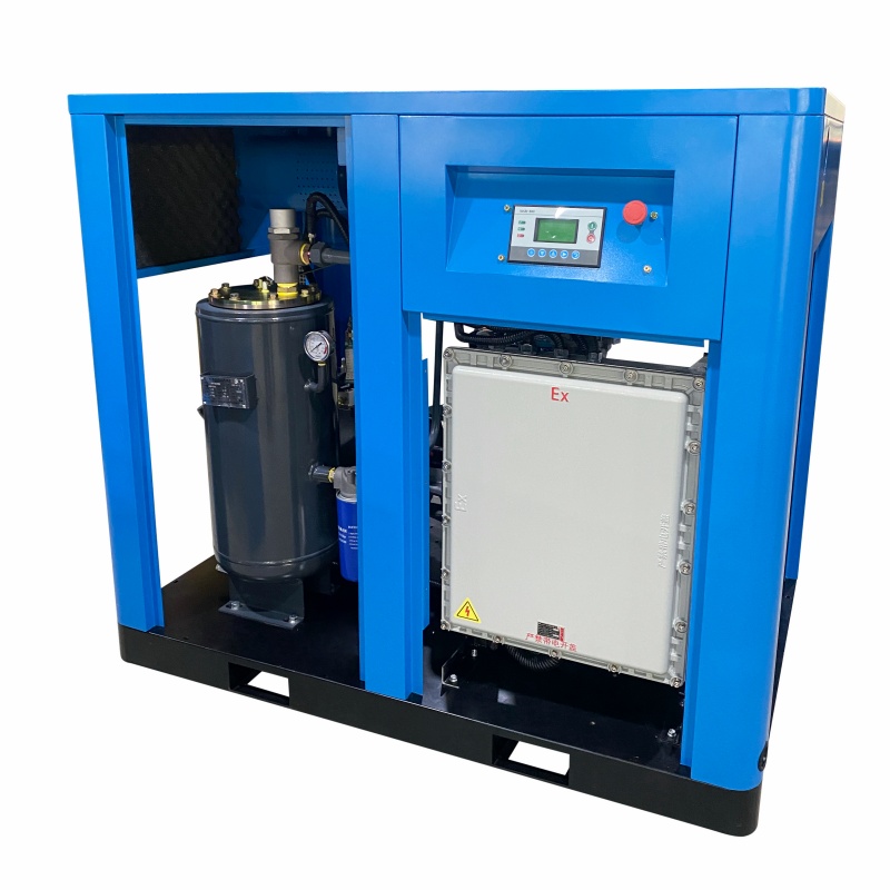 Explosion-proof screw air compressor
