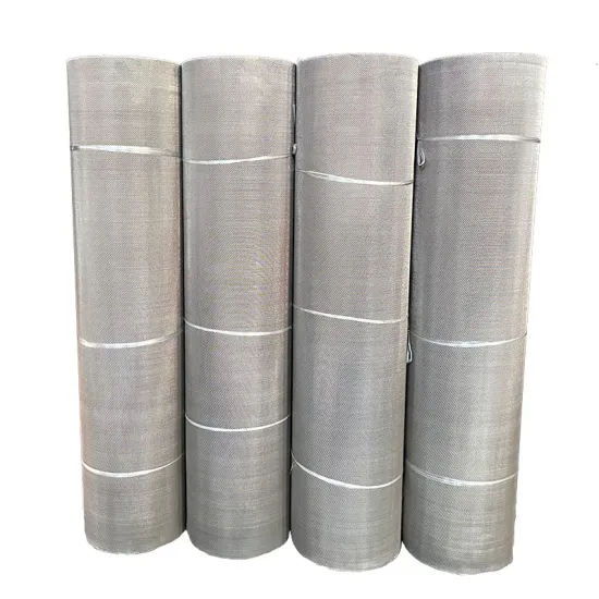 10-40-80-100 Mesh Pure Nickel Wire Mesh: Ultra-Thin Current Collector
