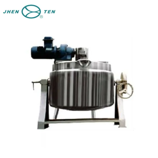 Stainless Steel Double Reactor Agriculture Barrel Grill Jacketed Kettle