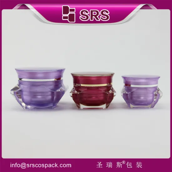 SRS PACKAGING high end diamond shape jar,manufacturing jam jar