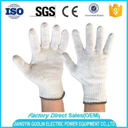 custom cotton hand protect gloves colored cotton gloves