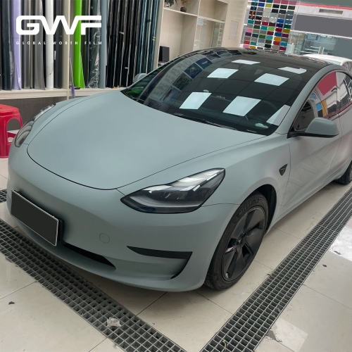 TPU Matte Battleship Grey Color PPF Film