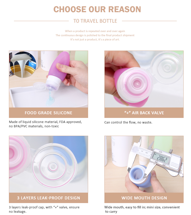 Go Travel Squeeze Bottles