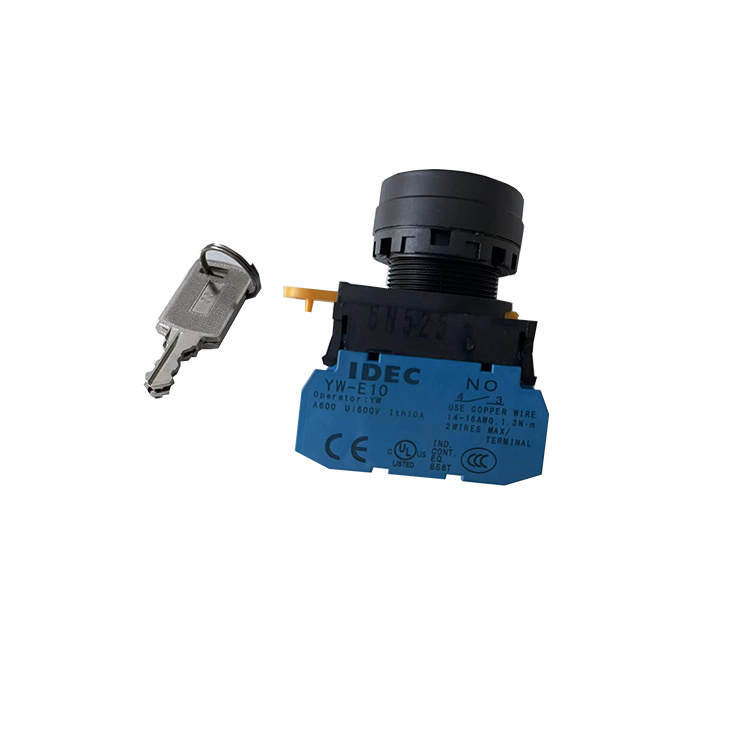 Escalator key switch IDEC YW-E10 for SJEC