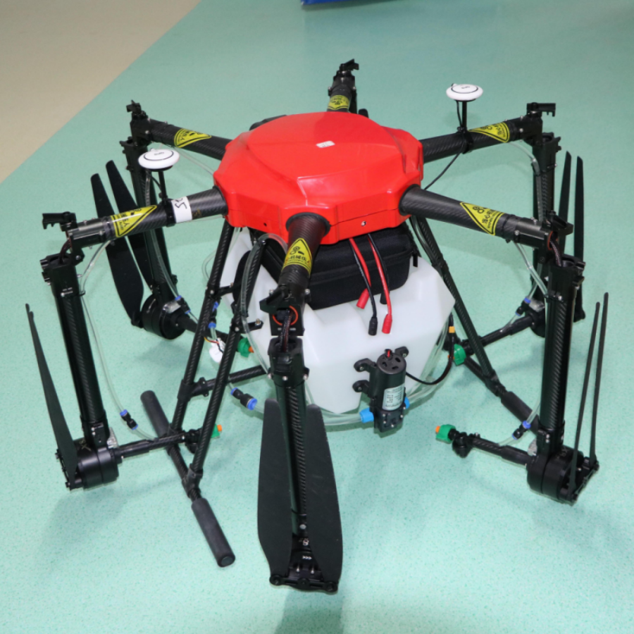 puissance électrique 16l agriculture UAV pesticide drone agriculture pulvérisateur