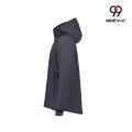 Giacca impermeabile da uomo con cappuccio e patta Storm