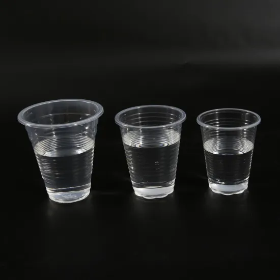 Clear PP Drinking Water Cup Disposable Plastic Water Cup