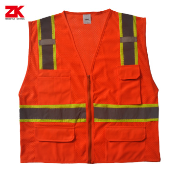 Mesh fabric High visible safety clothes