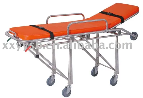 Stainless Steel Ambulance Cot