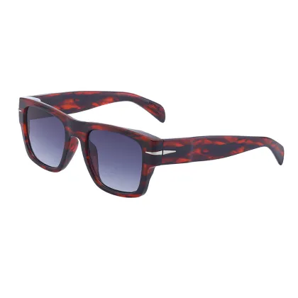 2024 Vintage Luxury Brand Square Frame Polarized Sunglasses for Men