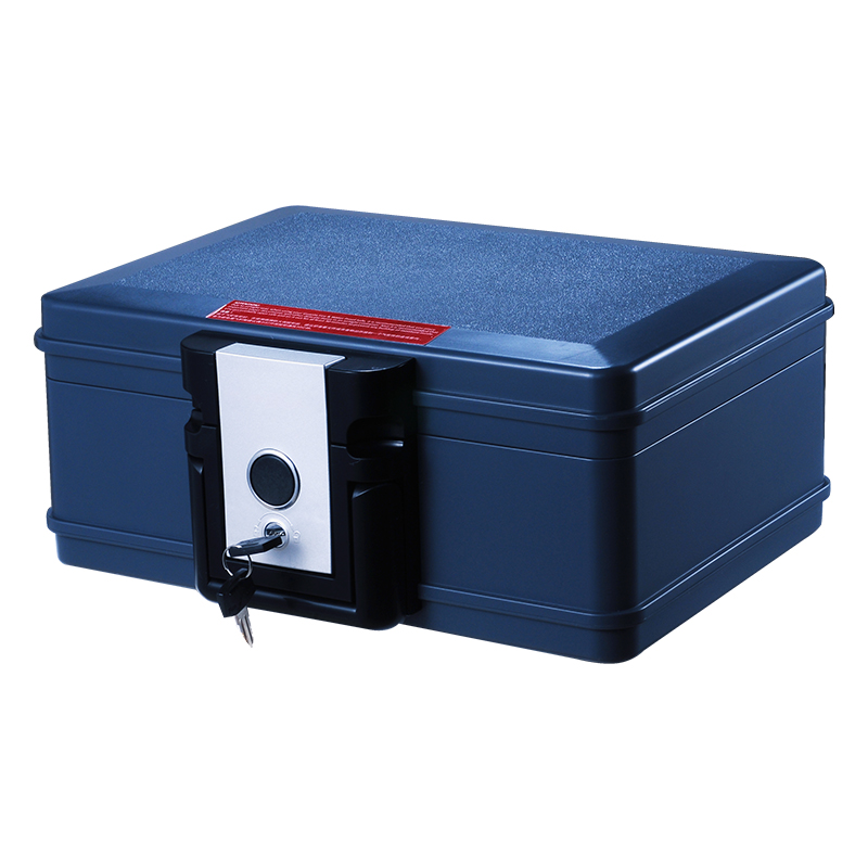Fireproof and Waterproof Safe, File Folder and Document Box with Key Lock (2)