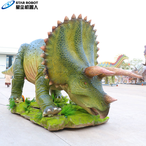 Triceratops Animatronic untuk Jurassic Park