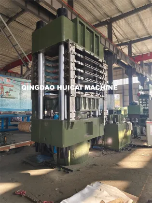 Qingdao Huicai Machine Natural Rubber Yoga Mat Vulcanizing Press