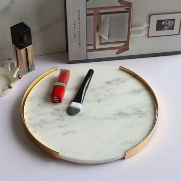 Luxury Wholesale Marble Plates and Trays for Jewelry Display