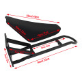 Stealth -Bomber -Fahrradsitz weicher Motorradsitz