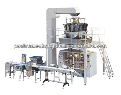 Candy packaging machinery,confectionary packaging machine, potato chip packaging line