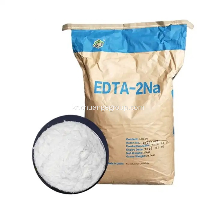 EDTA Disodium 99% 최소 EDTA-2NA