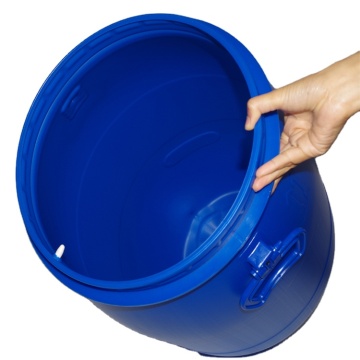 25L-200L HDPE Thickened Hoop Open Flange Barrel