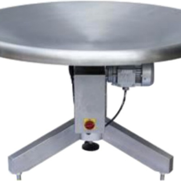 304 Stainless Steel Finish System Machine: Rotating Packing and Rotary Collecting Table