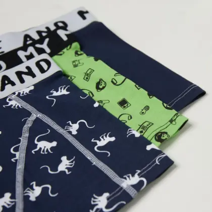 Boy's knitted animal cotton underwear