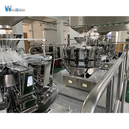 Granule Packing Machine With Multi-head Weigher