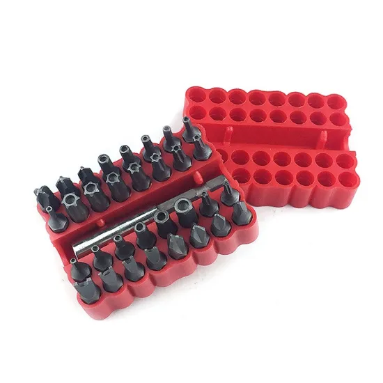 33-Piece Magnetic Extension Bit Holder Set: Quick Release Electric Screwdriver Bit Accessories