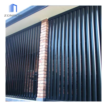 Zonron AS2047: Smart Remote Control Aluminum Shutters and Louvres with Sun Protection Features