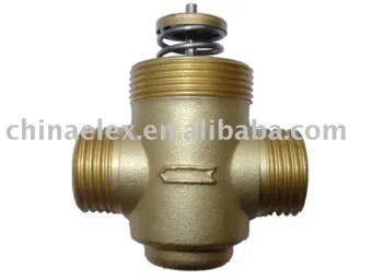 Thermostatic heating brass Valve