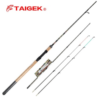 Taigek 3.6m-3.9m Rod Feeder Memutih Ringan Ultra Lightweight