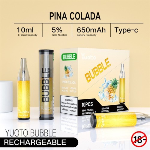 Yuoto Bubble Disposable Vape 4000 Puffs 10ml 650mAh