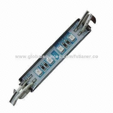 3528 SMD LED module, 120 degree, 3 years warranty time, epoxy sealed, 4LEDs/PC, CE and RoSH Marks