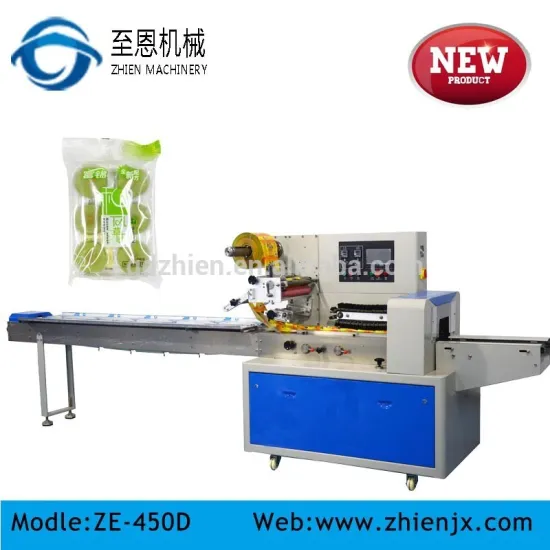 Hot sale ZE-450D biscuit with plastic pallet packing machine