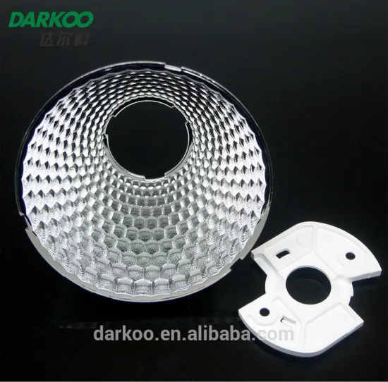 Edison optical pc material light lampshade DK8524-REF-K 85mm 24 degree