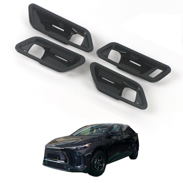 2022 Toyota BZ4X Carbon Fiber Inner Door Bowl Decorative Cover - ABS OEM Parts