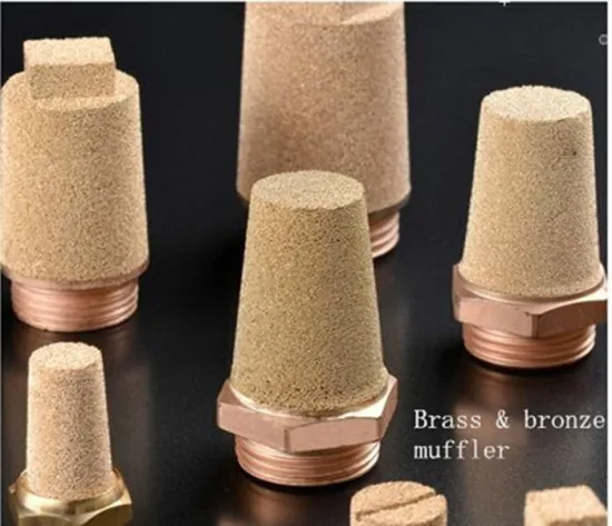 SET Type bronze filter element air pneumatic muffler