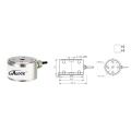 Wasserdichter Sensor Miniatur-Wägezelle 50-1000N
