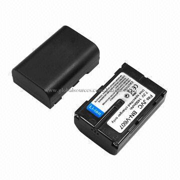 Camera Battery for JVC BN -V607, DVL9800, DVM5U, DV3, DVL300