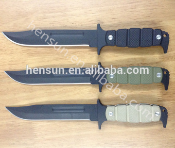 Fixed Blade Hunting Survival Knife With G10 Handle