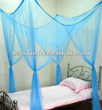 100% polyester rectangular mosquito net/Household mosquito nets/four door mosquito net