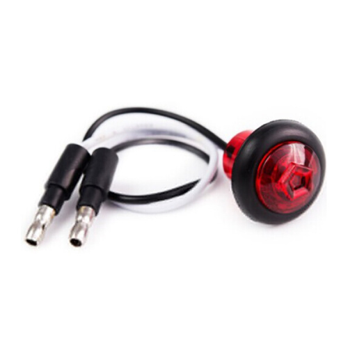 મીની રાઉન્ડ એલઇડી માર્કર અને ક્લિઅરન્સ લાઇટ 1 ઇંચની બાજુની એલઇડી માર્કર લાઇટ સૂચક દીવો