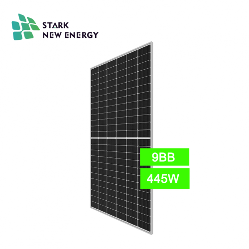 Panel Surya Tahan Air Ip68 445W Pada Panel Surya Grid