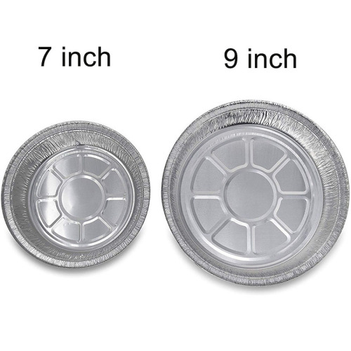 8 inch ronde aluminiu foliebelie