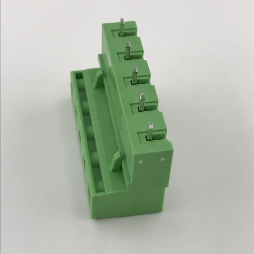 5 poles 7.62 pitch straight pluggable terminal block