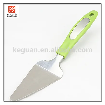 SK-061 wholesale PP and steel disc boat shape handle stainless steel pizza spatula