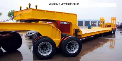 Leading-Edge Low Bed Trailers